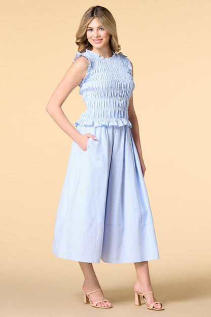 Versona between the lines top BLUE